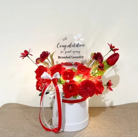 Bloom Box Akrilik Ucapan Grand Opening Pondokgede